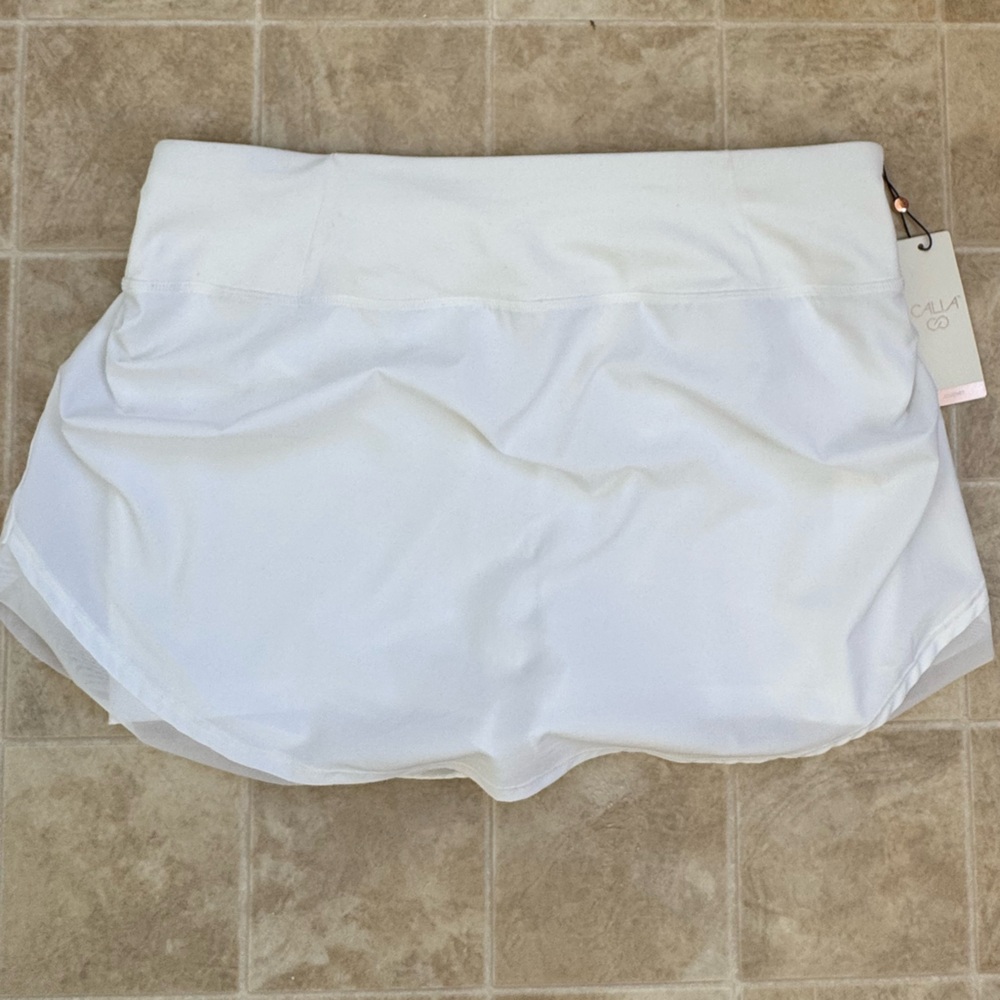 CALIA by Carrie Underwood White Mini Skirt